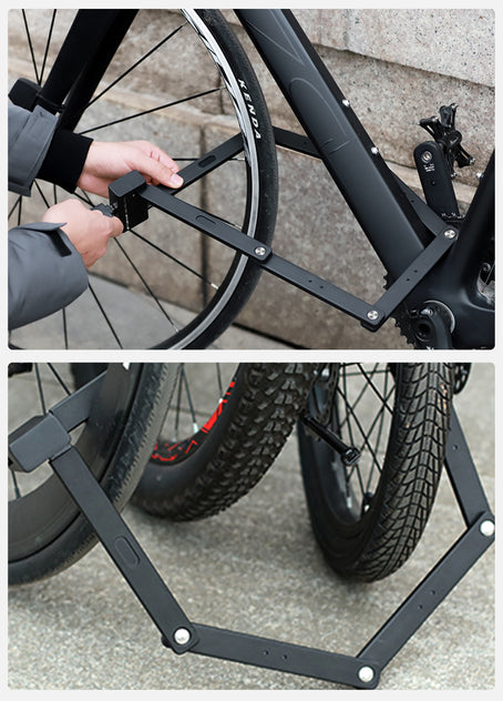 Candado de bicicleta plegable universal