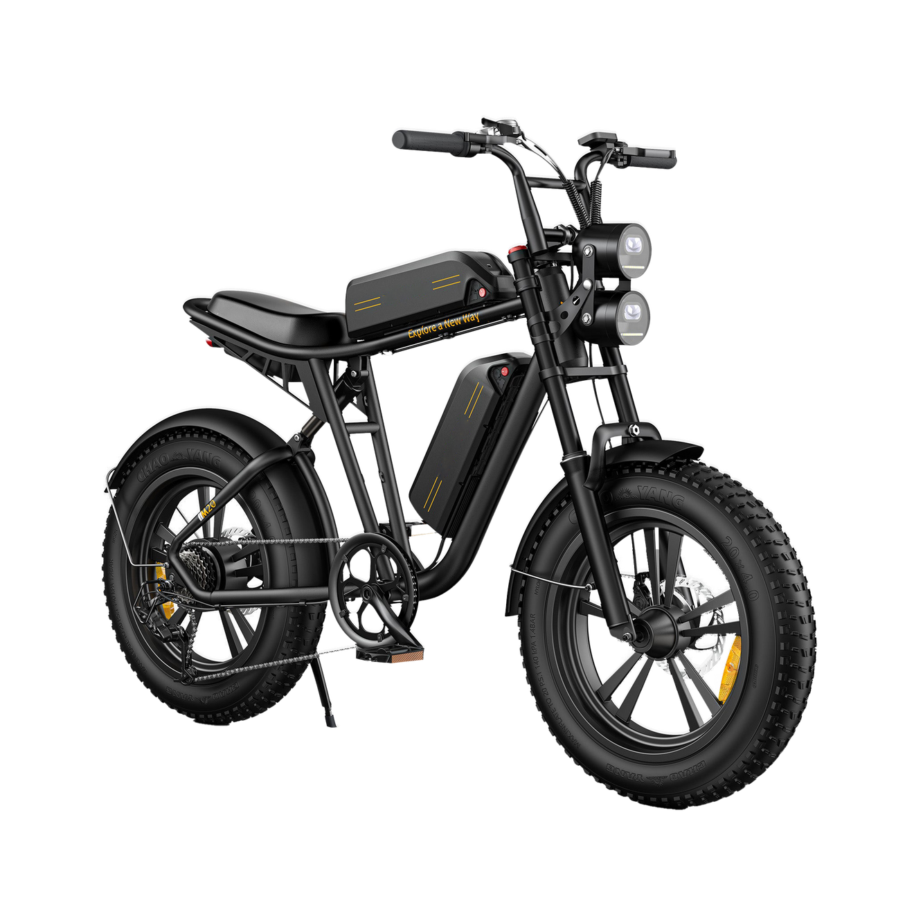 ENGWE M20 E-Bike im Motorrad-Stil